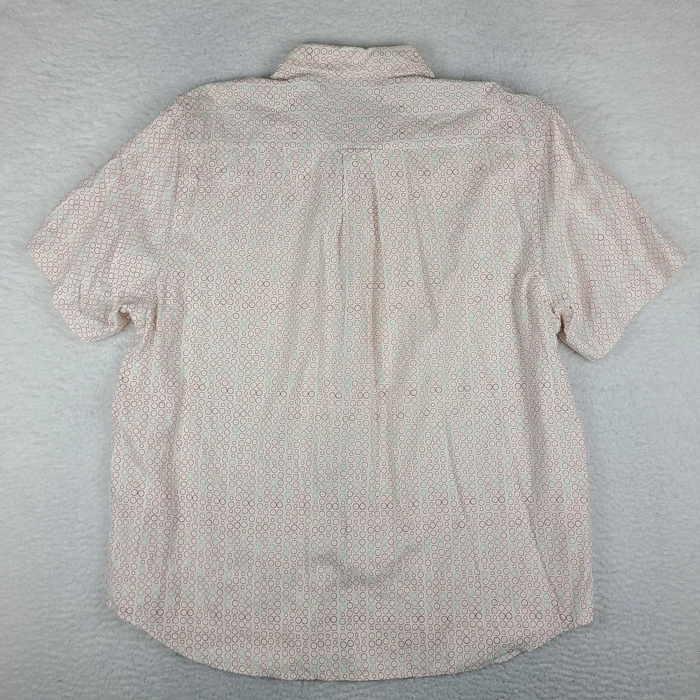 Nat Nast Shirt Mens XL‎ Red Luxury Originals American Fit Hawaiian Button Up *